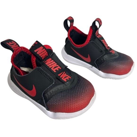 Nike Size 5C Red Flex Runner Toddler Sneaker Closed Toe Shoe Daycare At4665-607 - Picture 1 of 7